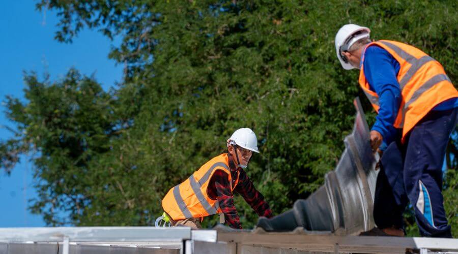 Professional metal roof installation in Purcellville, VA